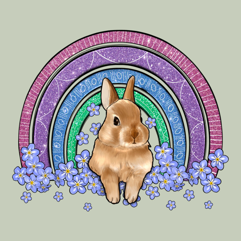 Bunny Rainbow Ladies Tee by Artiststas | Teevron