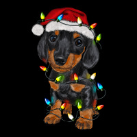 Dachshund Puppy Christmas Lights Urban Hoodie | Teevron
