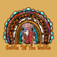 Gobble Till You Wobble Thanksgiving Rainbow Premium Hoodie | Teevron