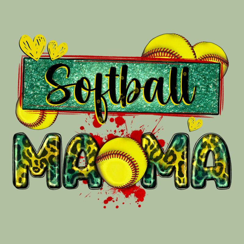 Softball Mama With Leopard Urban Hoodie by Zillion Design Studio | Teevron