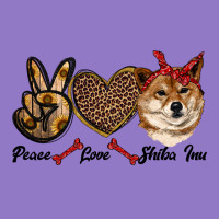Peace Love Shiba Inu Urban Hoodie | Teevron