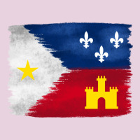 Louisiana Flag Background Classic Tee | Teevron