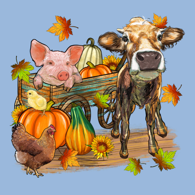 Fall Farm Animals Premium Hoodie by Zillion Design Studio | Teevron