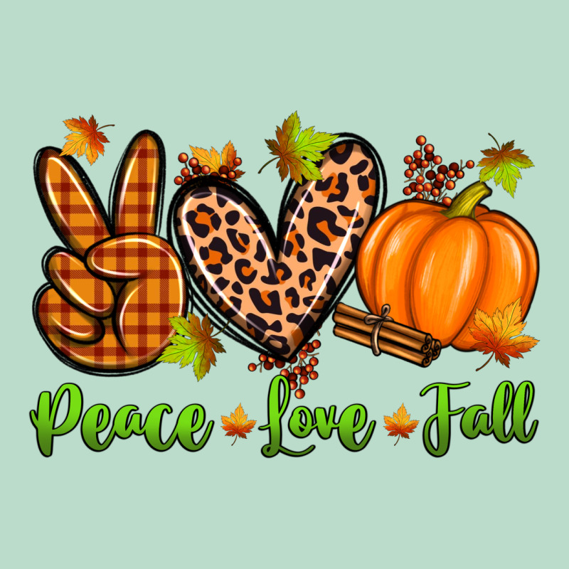 Peace Love Fall Premium Hoodie by Zillion Design Studio | Teevron