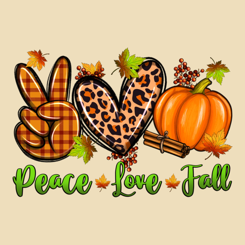 Peace Love Fall Premium Hoodie by Zillion Design Studio | Teevron