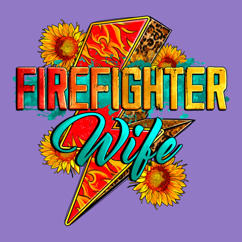 Firefighter Wife With Lightning Bolt Urban Hoodie by Zillion Design Studio | Teevron