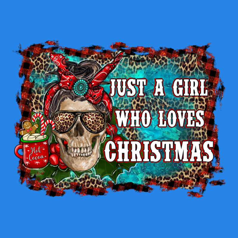 Just A Girl Who Loves Christmas Premium Hoodie by RanaPortraitStore | Teevron