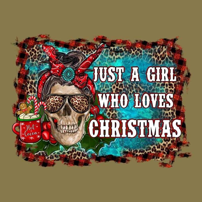 Just A Girl Who Loves Christmas Premium Hoodie by RanaPortraitStore | Teevron