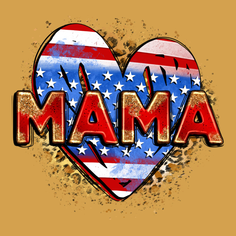 American Mama Heart Urban Hoodie by Zillion Design Studio | Teevron