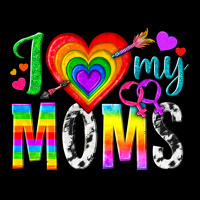 I Love My Moms Urban Hoodie | Teevron