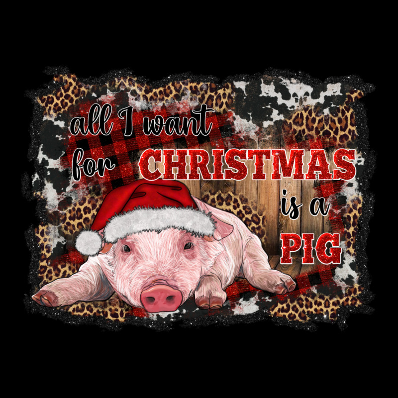 All I Want For Christmas Is A Pig Baby Urban Hoodie by RanaPortraitStore | Teevron