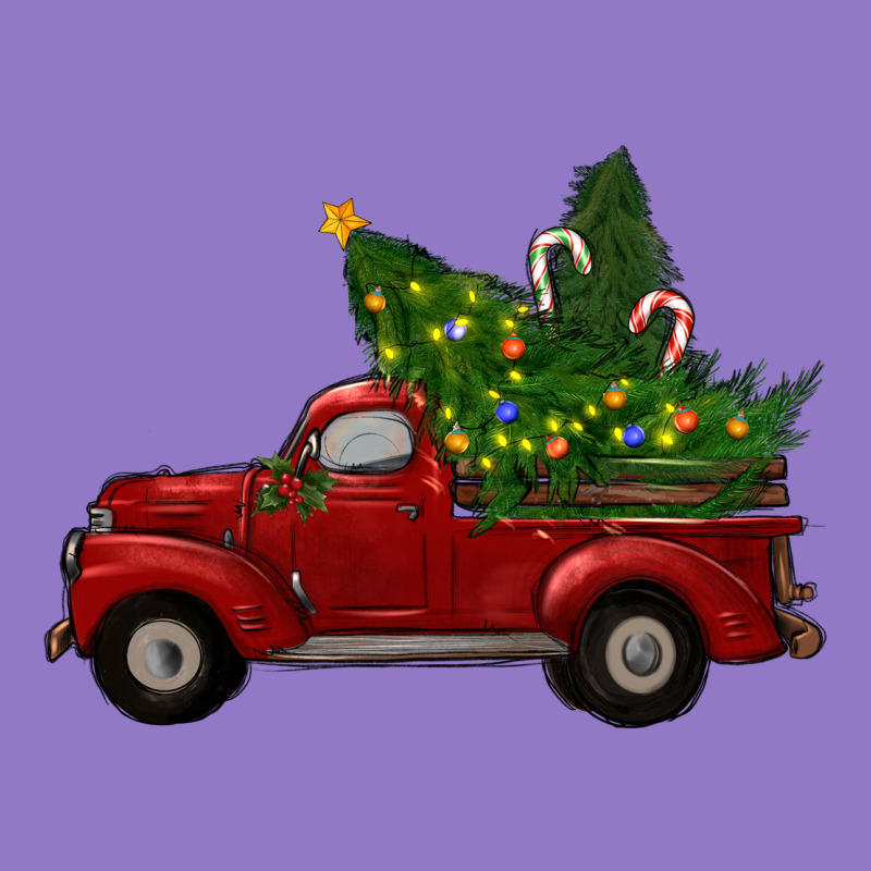 Christmas Trees With Truck Urban Hoodie by RanaPortraitStore | Teevron