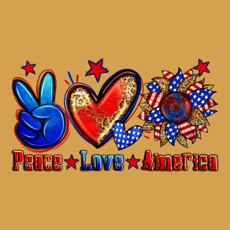 Peace Love America Urban Hoodie by Zillion Design Studio | Teevron