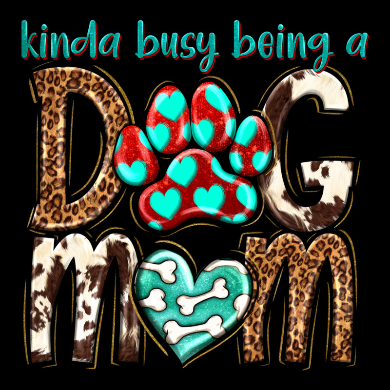 Kinda Busy Being A Dog Mom Urban Hoodie by texasbilliewilder | Teevron