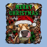 Merry Christmas Heifer With Cowbells Premium Hoodie | Teevron