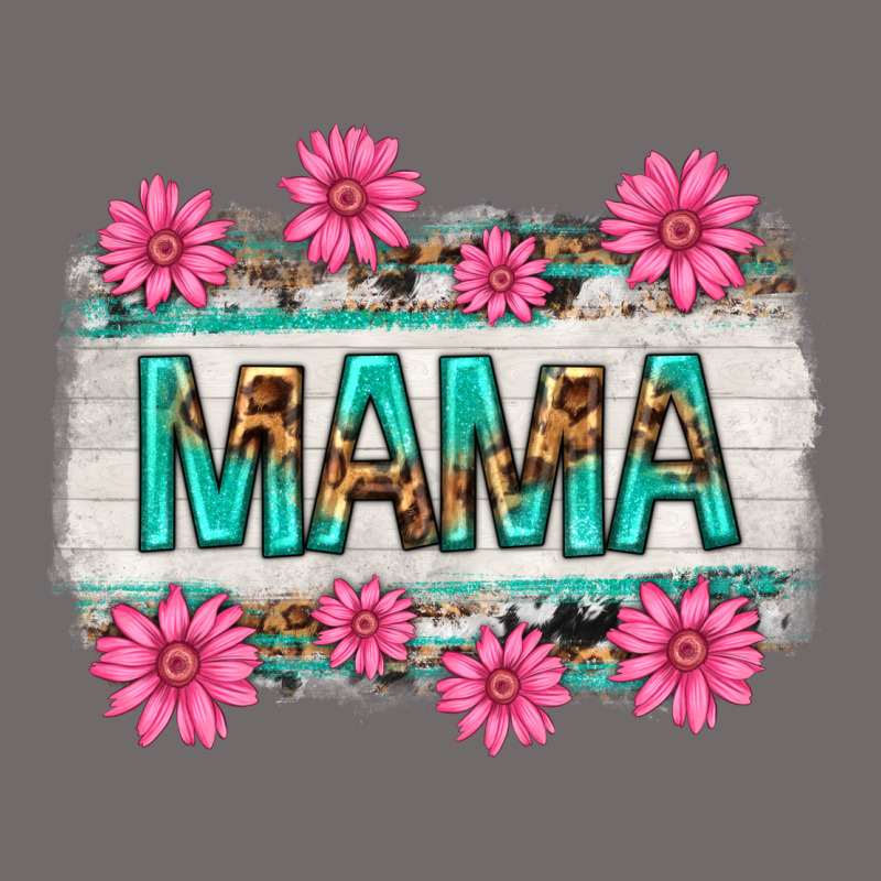 Mama Leopard With Turquoise Background Urban Hoodie by texasbilliewilder | Teevron