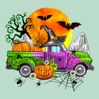 Halloween Farm Truck Premium Hoodie | Teevron