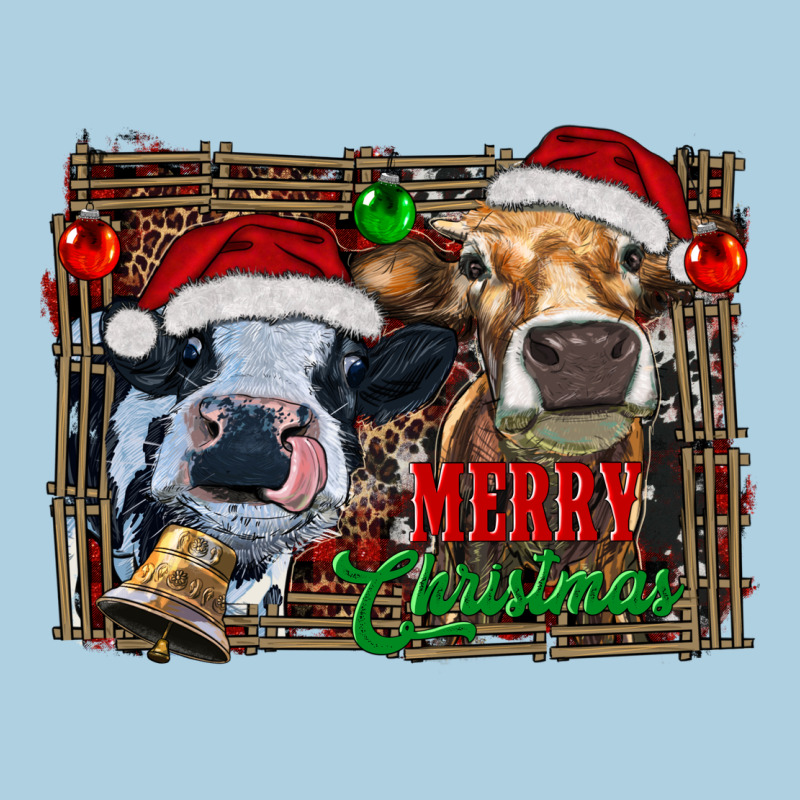 Merry Christmas Heifers Premium Hoodie by RanaPortraitStore | Teevron