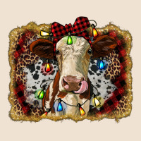 Heifer Cow Christmas Western Background Urban Hoodie | Teevron