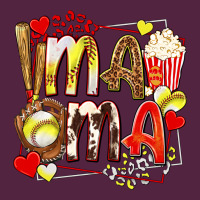 Mama Softball Baseball With Popcorn Urban Hoodie | Teevron