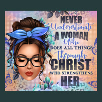 Never Underestimate A Woman Who Does All Things Th Premium Hoodie | Teevron