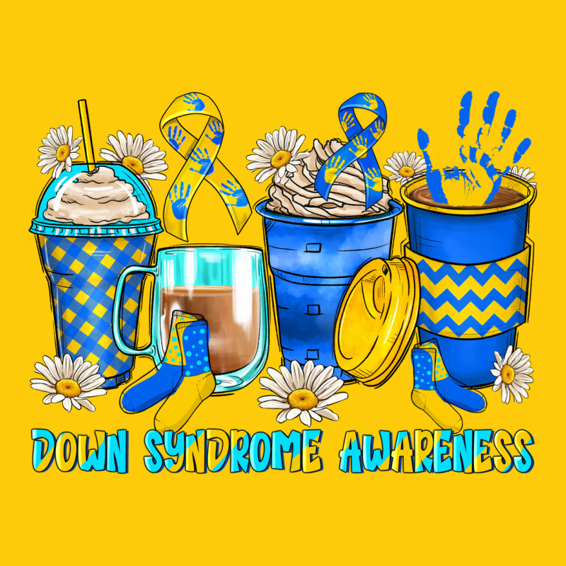 Down Syndrome Coffee Cups Premium Hoodie by Zillion Design Studio | Teevron