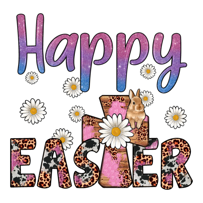 Happy Easter Cross Ladies Tee by Artiststas | Teevron