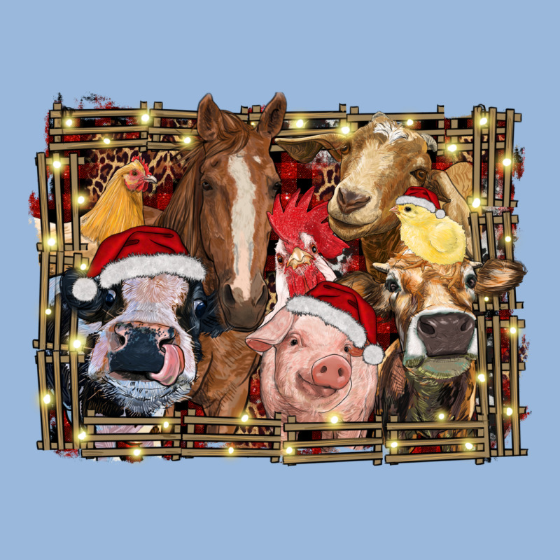 Christmas Farm Animals Premium Hoodie by RanaPortraitStore | Teevron