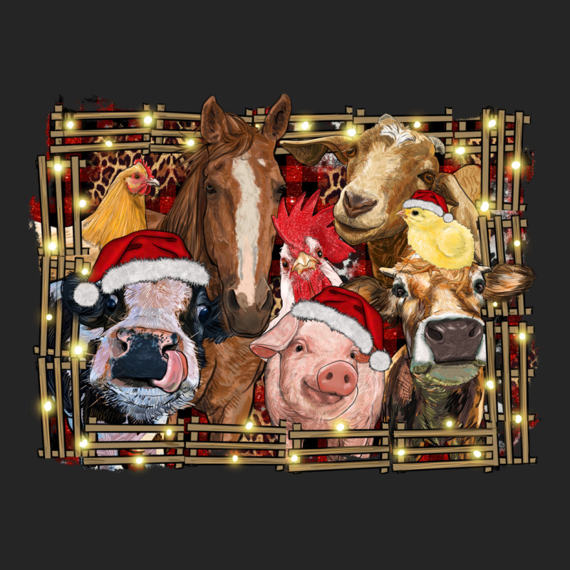 Christmas Farm Animals Premium Hoodie by RanaPortraitStore | Teevron