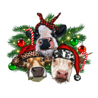 christmas cows with tree | Teevron