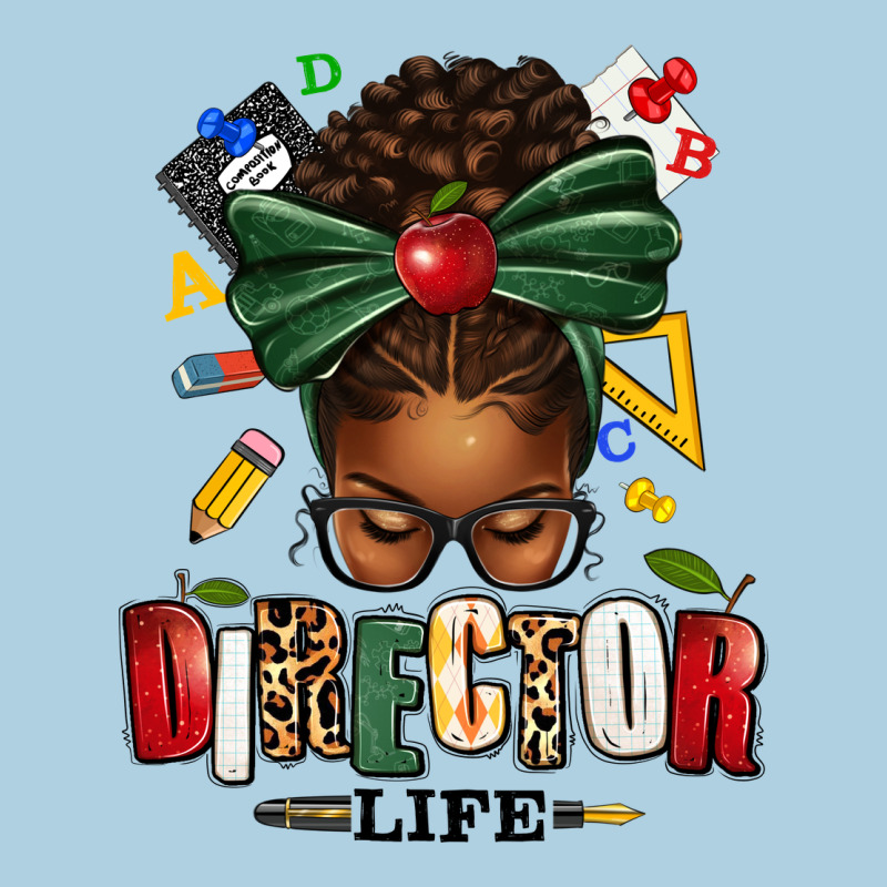 Director Life Afro Messy Bun Premium Hoodie by texasbilliewilder | Teevron