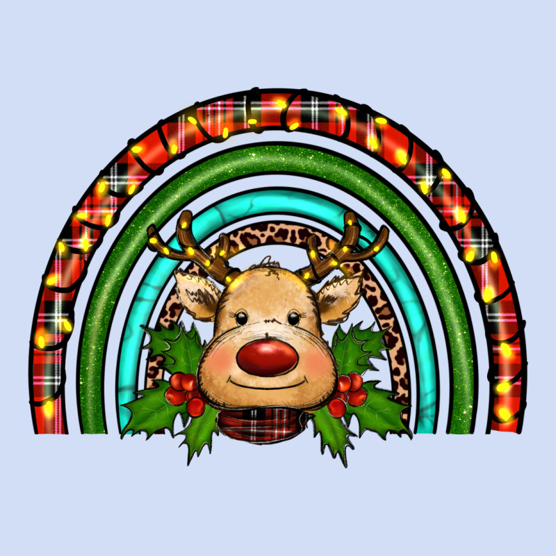 Reindeer Rainbow Christmas Urban Hoodie by RanaPortraitStore | Teevron