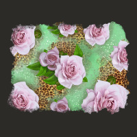 Pink Roses Background Heavy Core Tee | Teevron