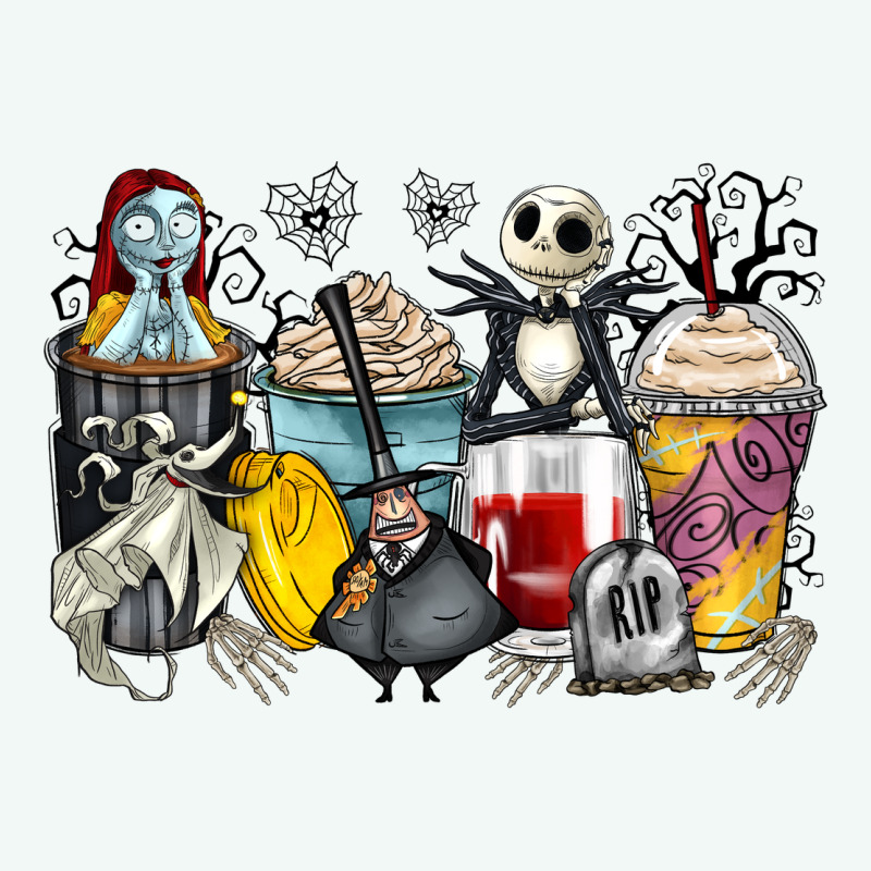 Cartoon Characters Coffee Cups Premium Hoodie by Zillion Design Studio | Teevron