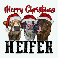 Merry Christmas Heifer Premium Hoodie | Teevron