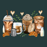 Latte Coffee Cups Premium Hoodie | Teevron