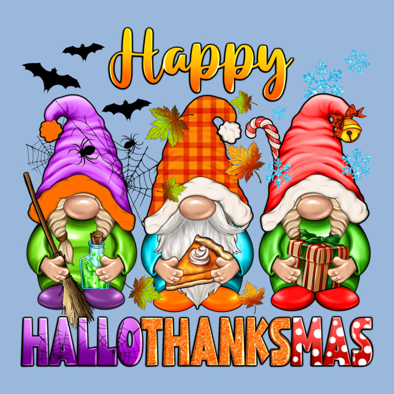 Happy Hallothanksmas Gnomes Premium Hoodie by texasbilliewilder | Teevron
