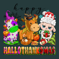 Happy Hallothanksmas Farm Animals Premium Hoodie | Teevron