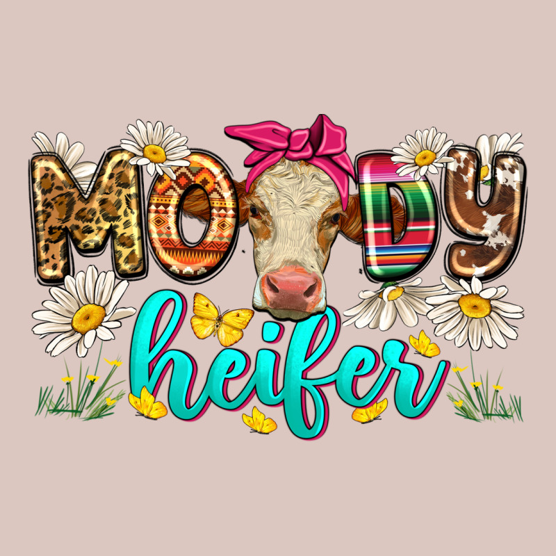 Moody Heifer Premium Hoodie by Zillion Design Studio | Teevron