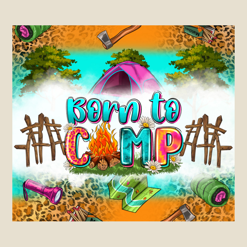 Born To Camp Urban Hoodie by Zillion Design Studio | Teevron