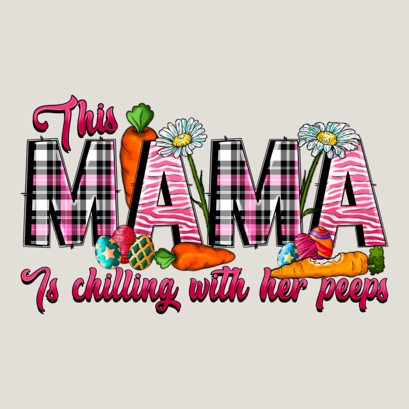 This Mama Is Chilling With Her Peeps Heavy Core Tee by CowhideDigitalArt | Teevron