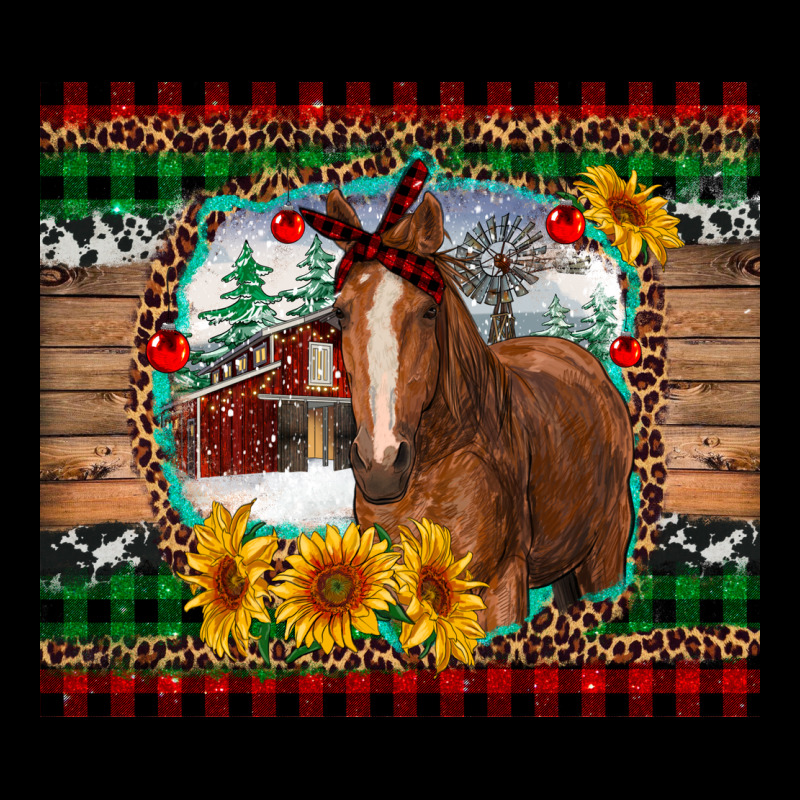 Christmas Farm And Horse Urban Hoodie by RanaPortraitStore | Teevron