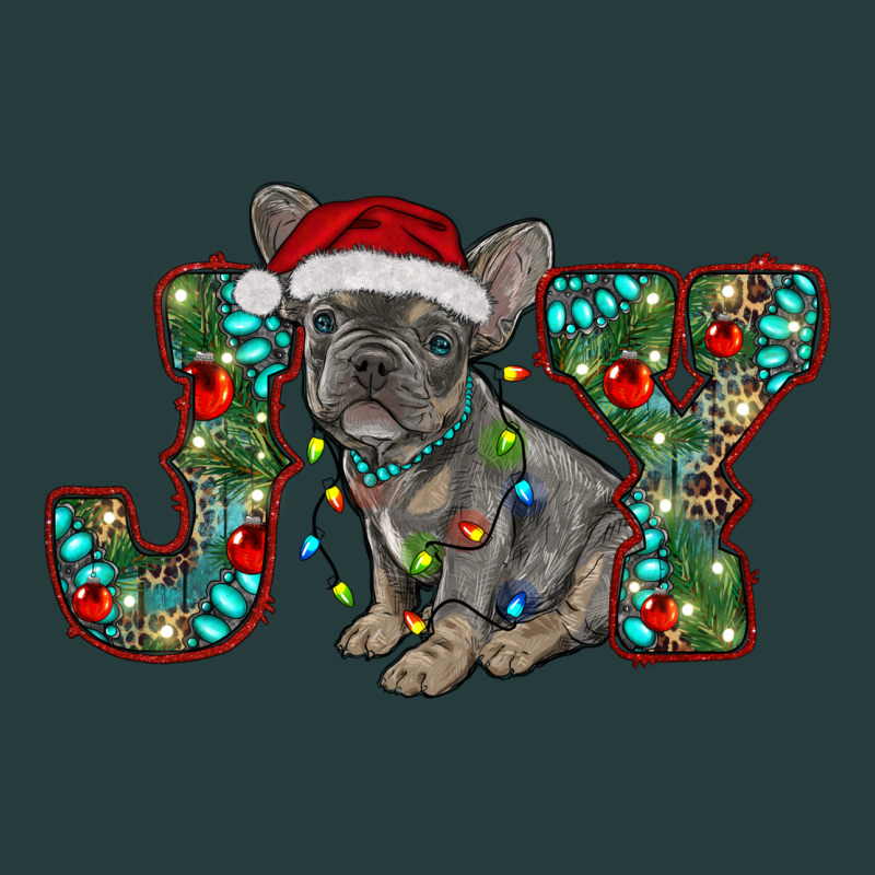 French Bulldog Christmas Joy Premium Hoodie by RanaPortraitStore | Teevron