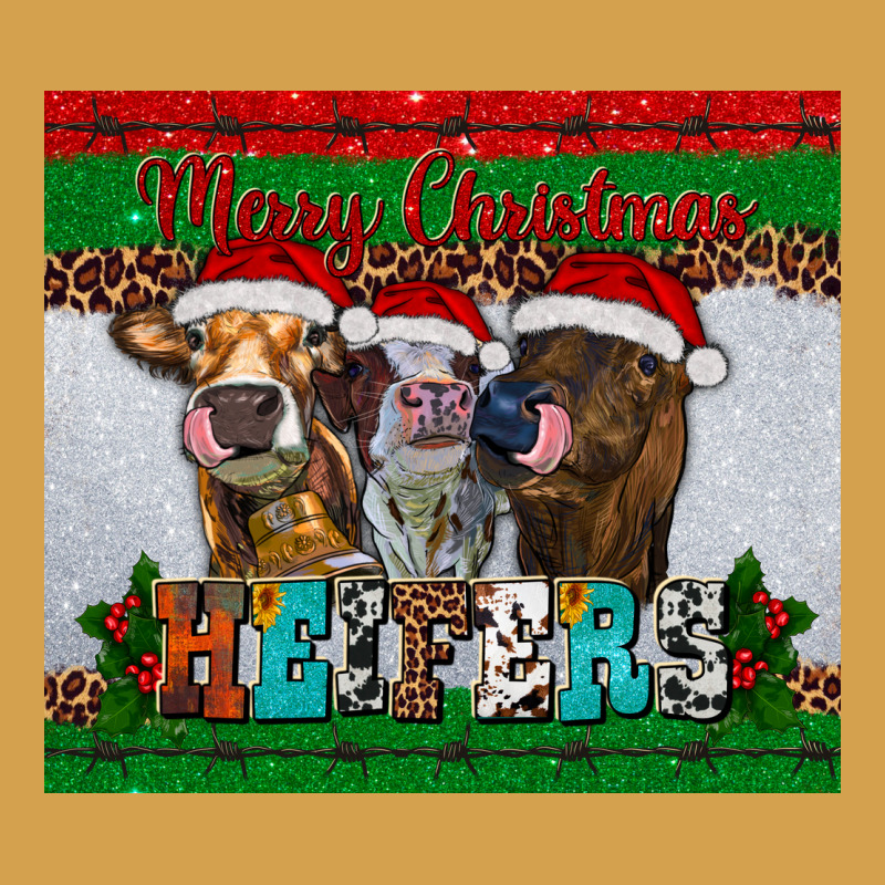 Merry Christmas Heifers Urban Hoodie by RanaPortraitStore | Teevron