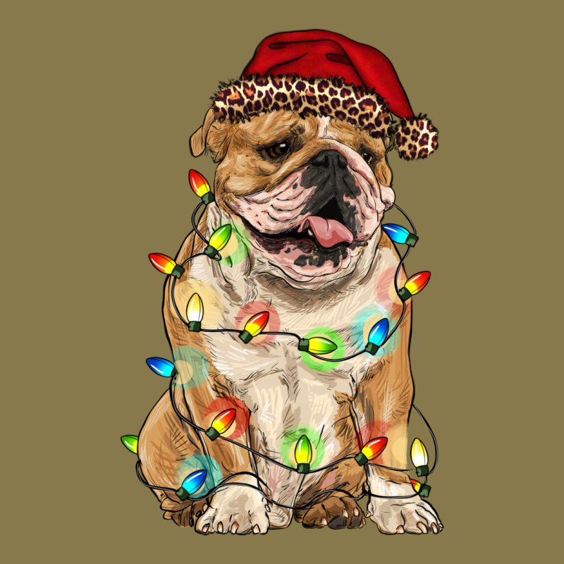 Christmas Bulldog Premium Hoodie by RanaPortraitStore | Teevron
