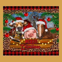 Merry Christmas Cow Pig And Horse Urban Hoodie | Teevron