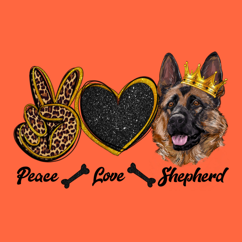 Peace Love Shepherd Premium Hoodie by RanaPortraitStore | Teevron