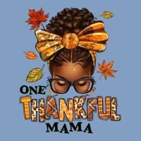 One Thankful Mama Afro Messy Bun Urban Hoodie | Teevron