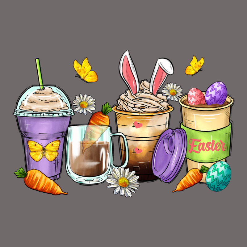 Easter Day Coffee Cups Urban Hoodie by Zillion Design Studio | Teevron