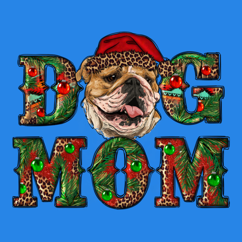 English Bulldog Mom Christmas Premium Hoodie by RanaPortraitStore | Teevron